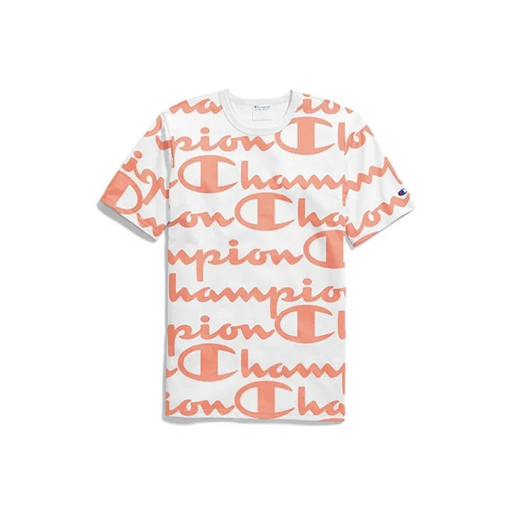 Champion Straight Fit T-Shirt US Version Unisex Чемпион Прямой крой T-Рубашка Версия для США Унисекс