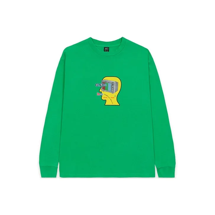 Brain Dead co-brand Зеленая Мужская T-рубашка