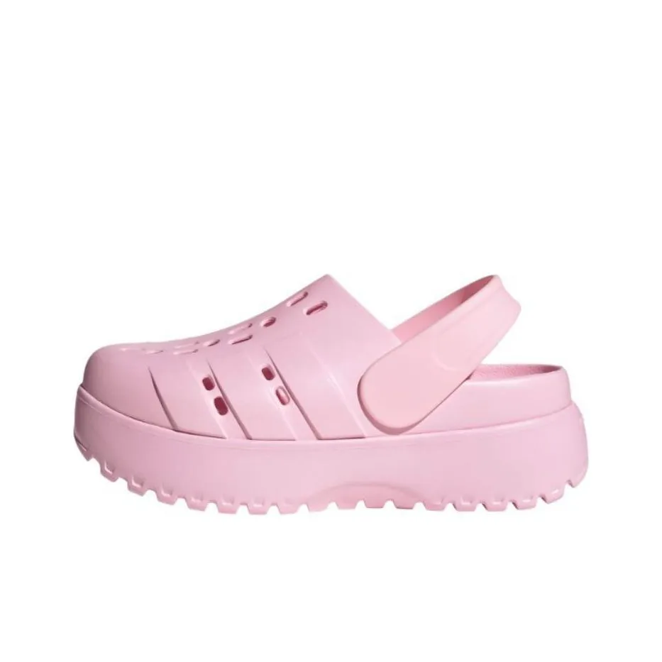 adidas Adilette Платформа Сабо Женские Розовый