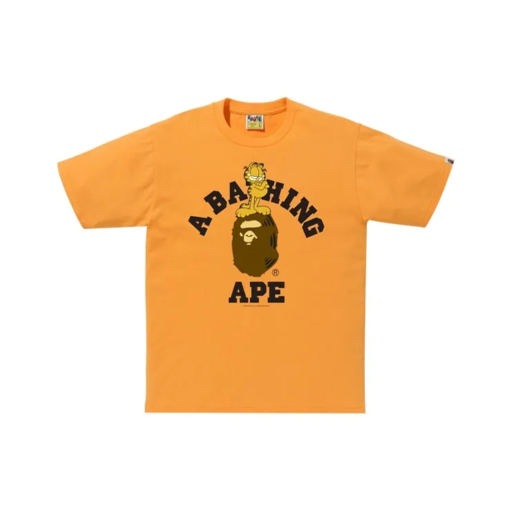 A BATHING APE Голова Series T Рубашка Унисекс