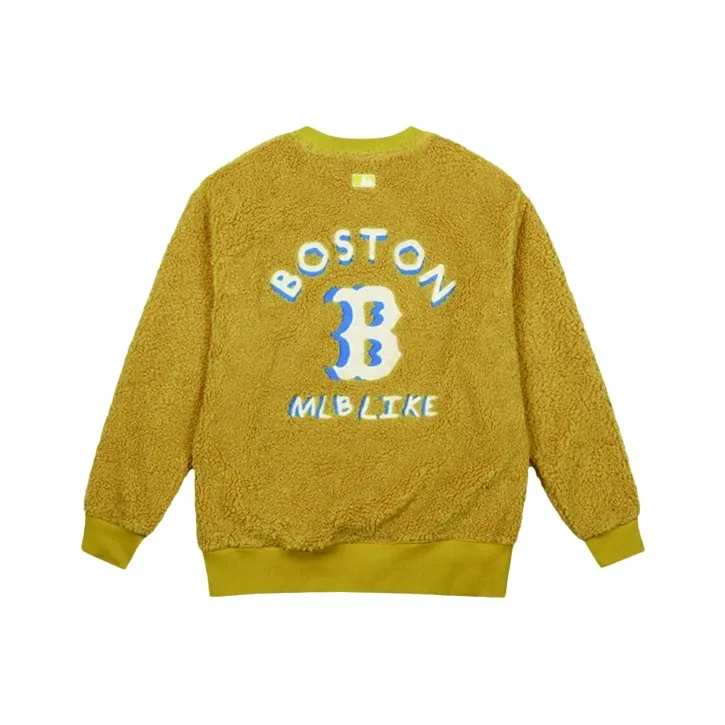 Mlb Base Logo Свитшот Унисекс Горчично-желтый