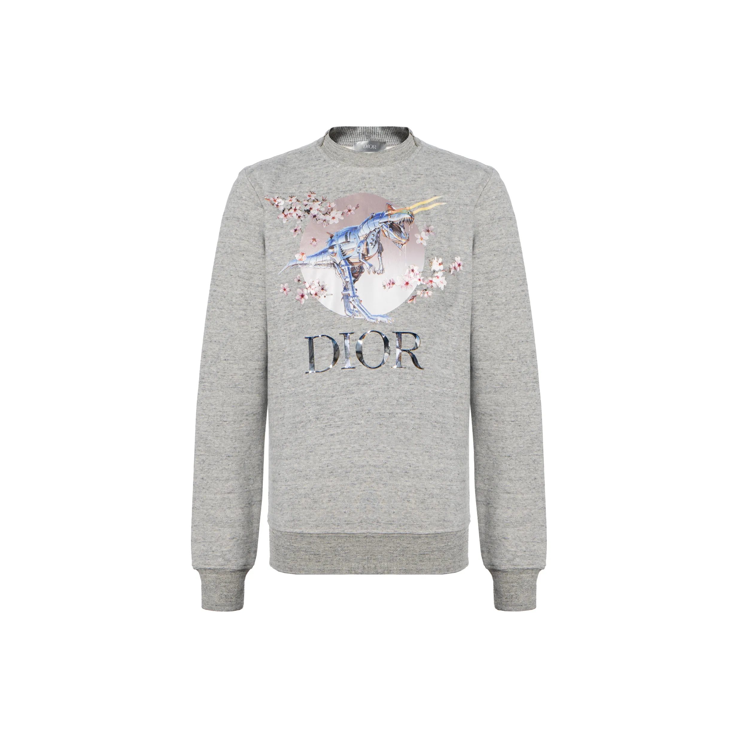 DIOR Quarterly New Products Sweatshirts Unisex Gray