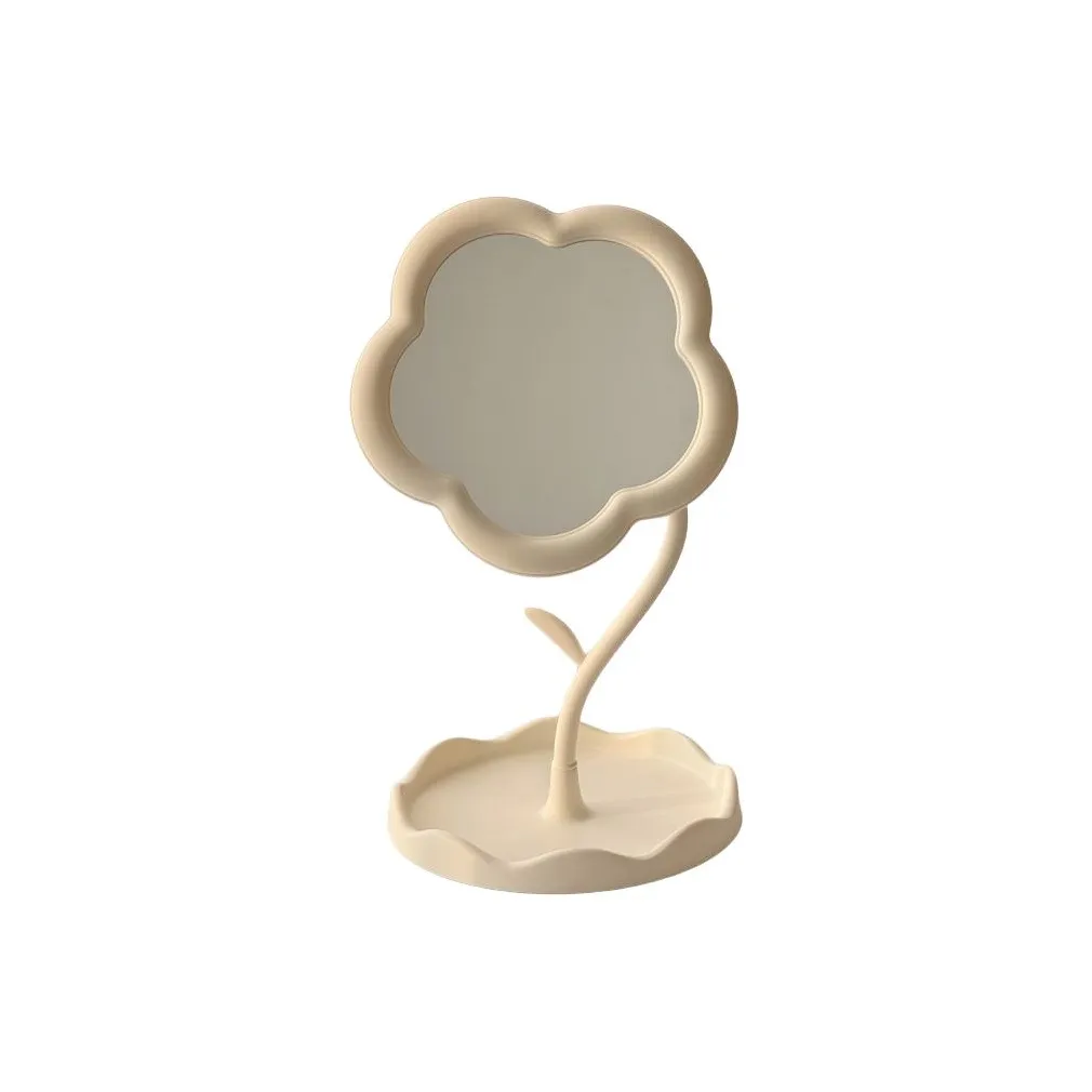 JOYTOUR Portable Floral Mirror Make Up Mirrors