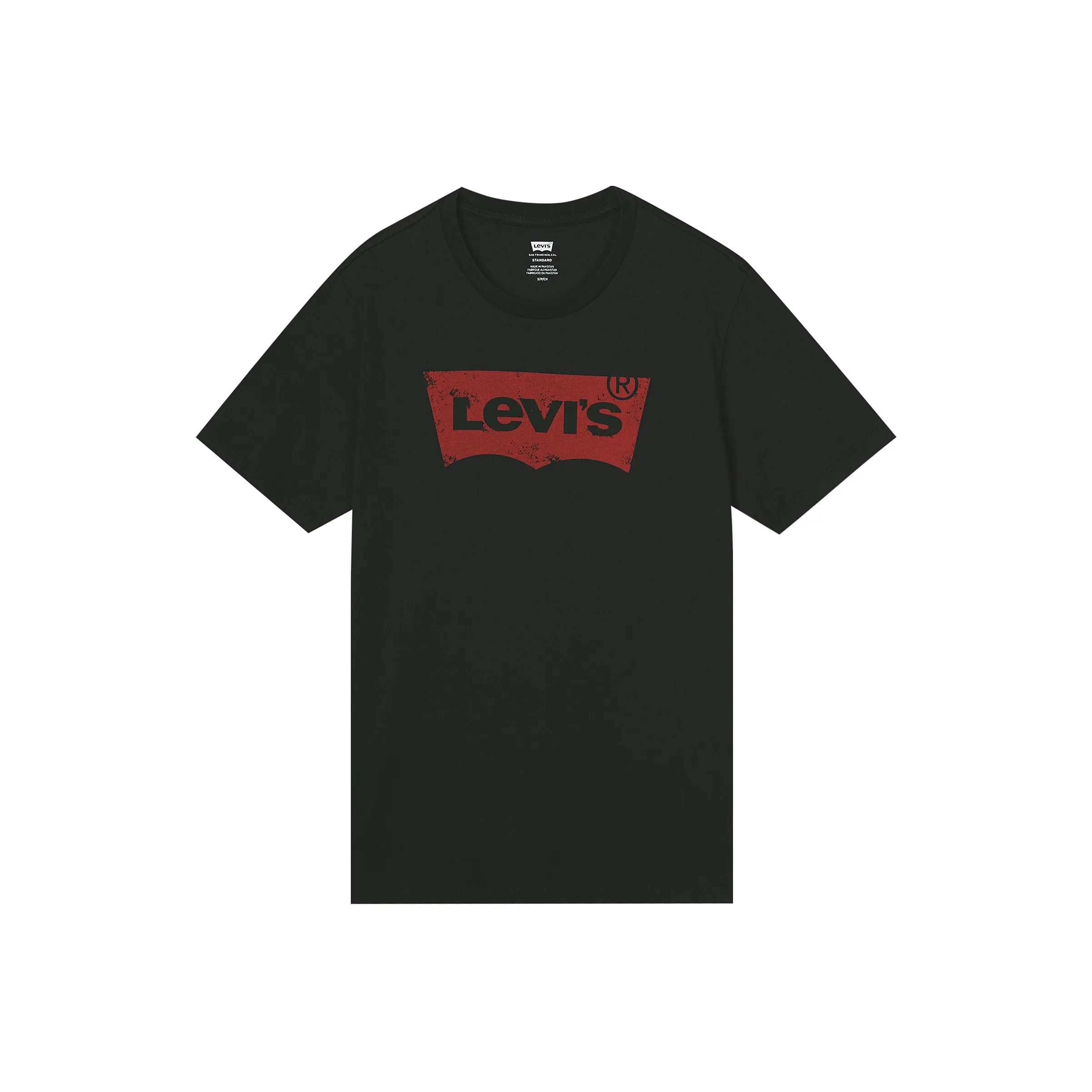 Levis T Shirts Men's Black