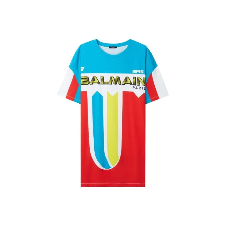 BALMAIN T Shirts Men's Red