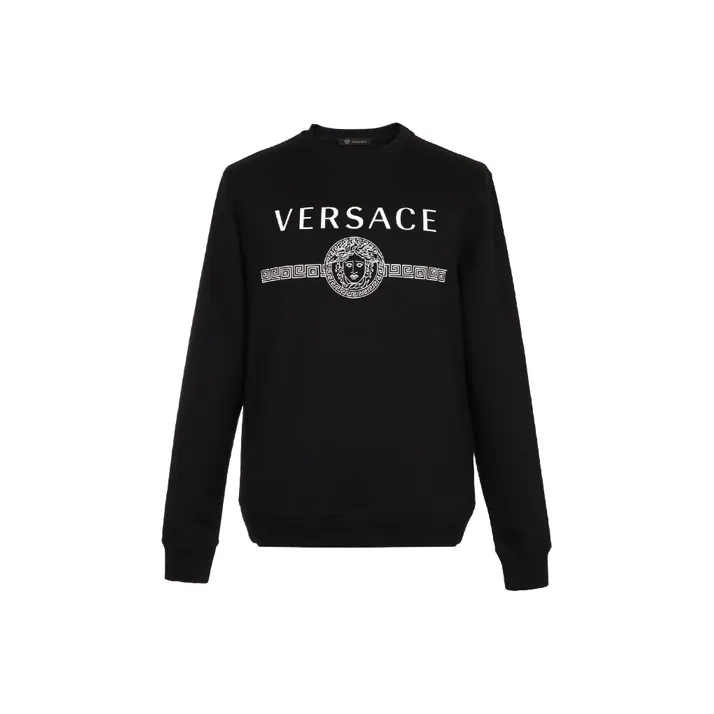 VERSACE Medusa Logo Print Sweatshirt