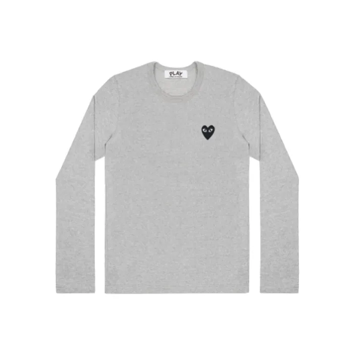 CDG Play Серый Мужской T-Рубашки