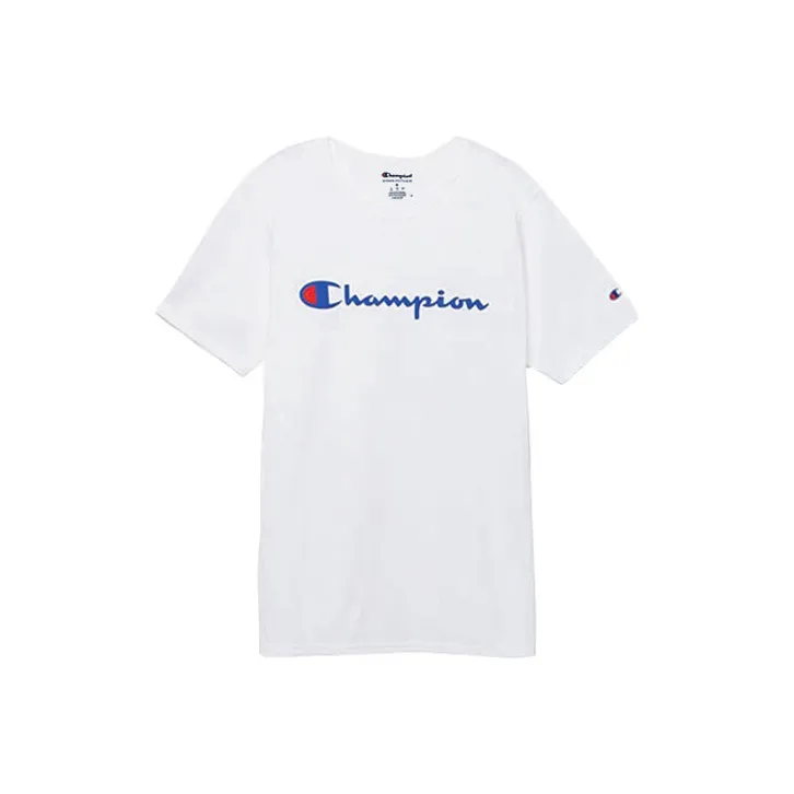 Champion T-Shirt US Version Unisex White