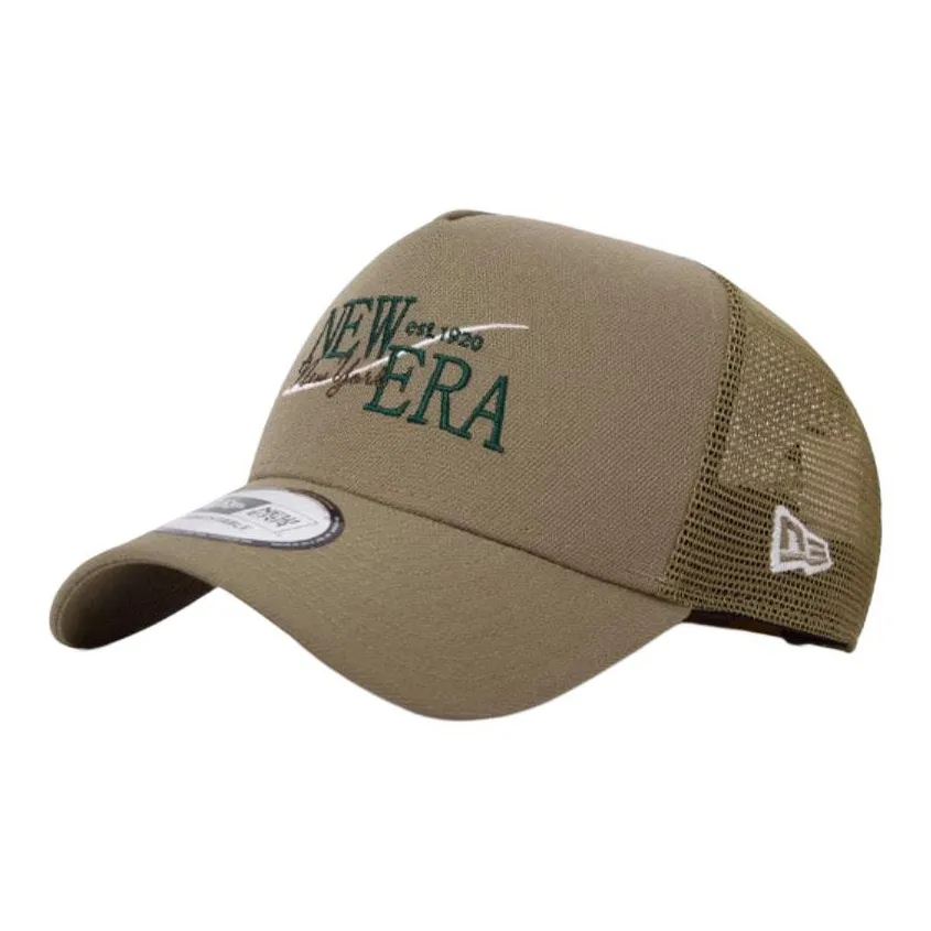 New Era Polyester Baseball Caps Unisex Khaki