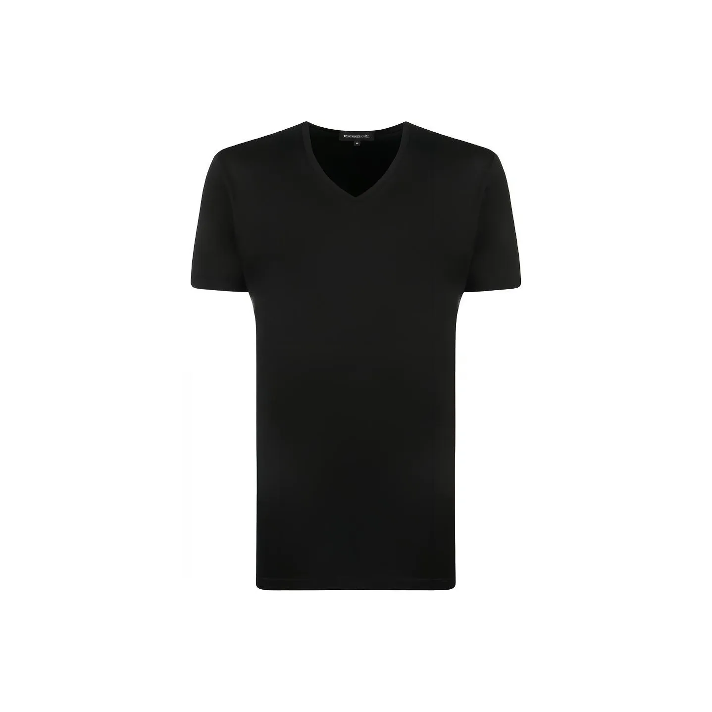 Zegna V neck Stretch cotton T shirt