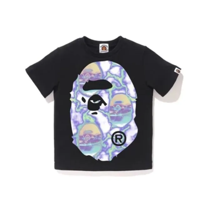 Bape Big Ape Head Lightning Tee