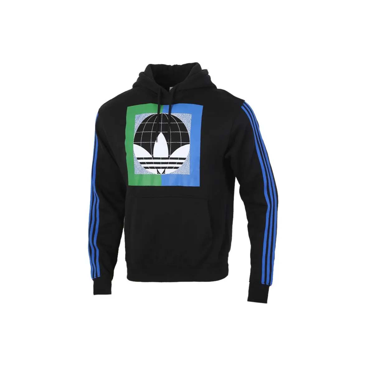 Adidas Originals GLOBE HOODIE Sweatshirts Men's Black