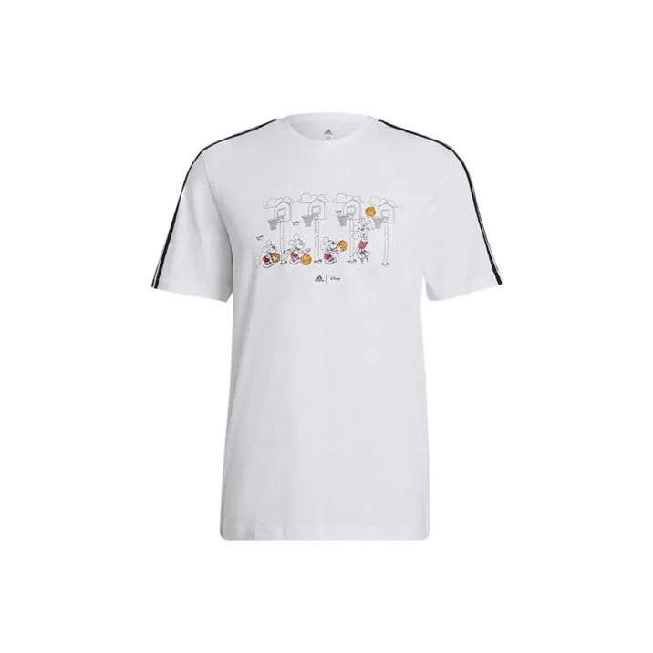 Adidas Белая Мужская Футболка