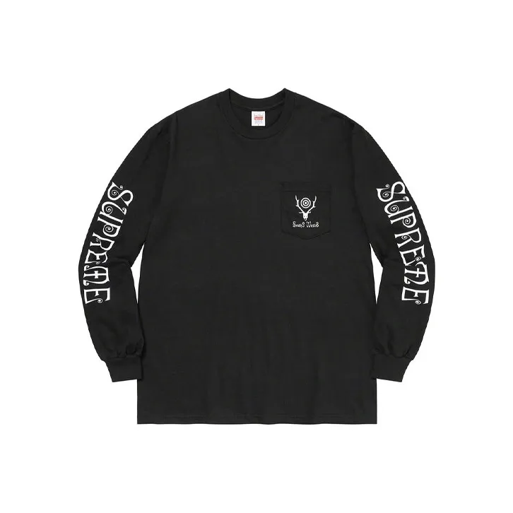 Supreme SOUTH2 WEST8 L/S Pocket Tee