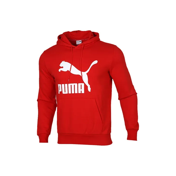 PUMA CLASSICS Red Men's Sweatshirts