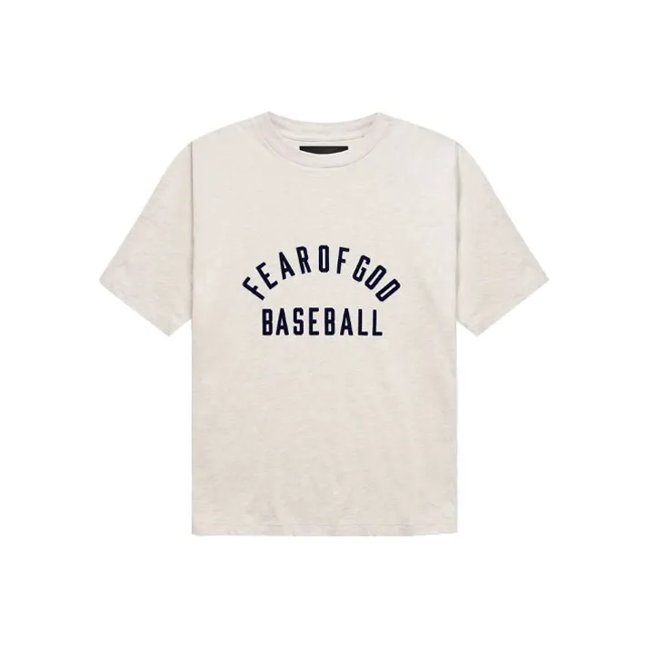 Fear of God T-Shirt Мужской Кремовый