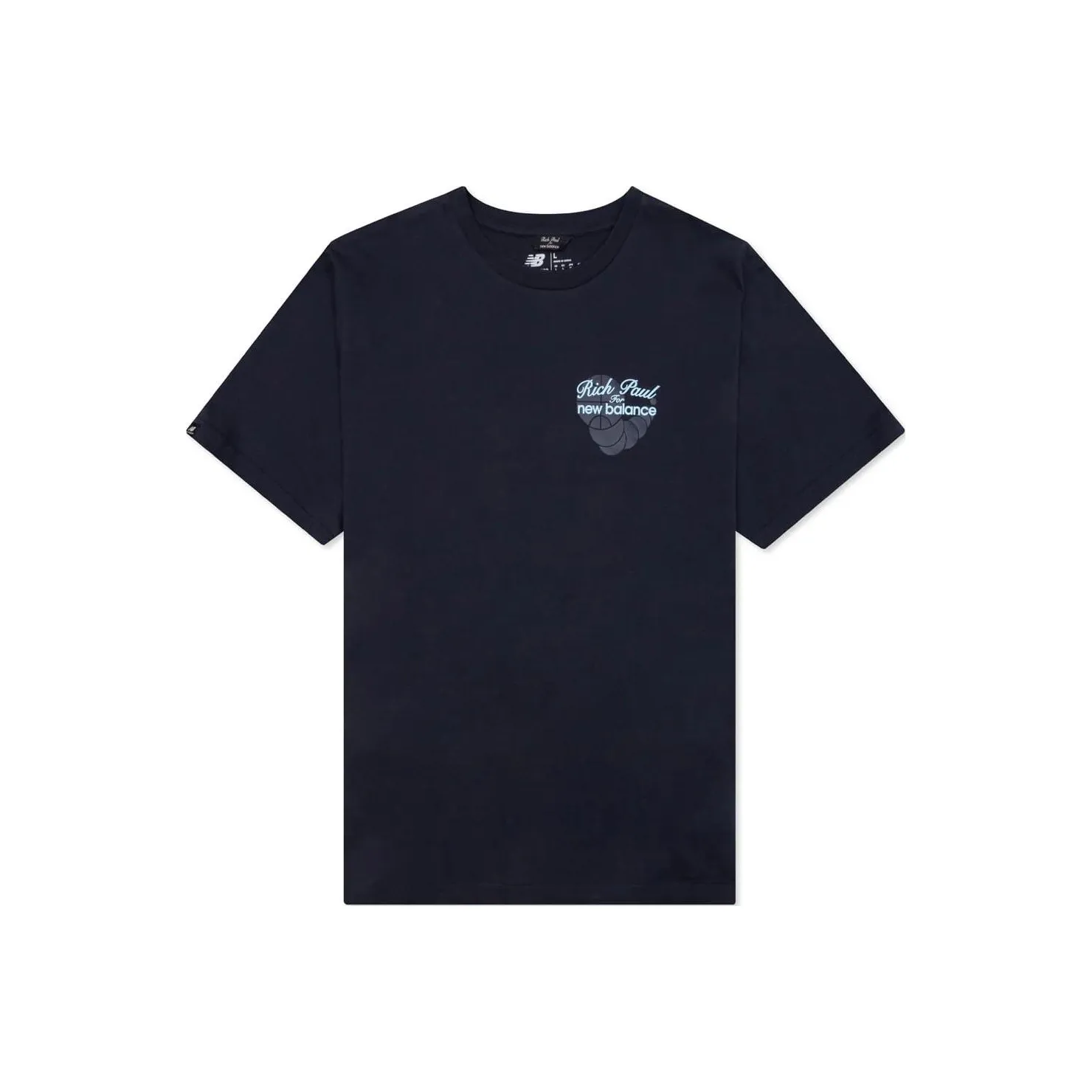 New Balance x Rich Paul T Shirt Men's Dark Blue