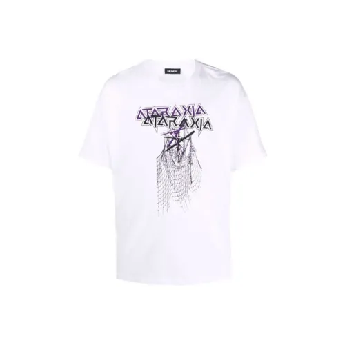 RAF SIMONS Белая Мужская Рубашка