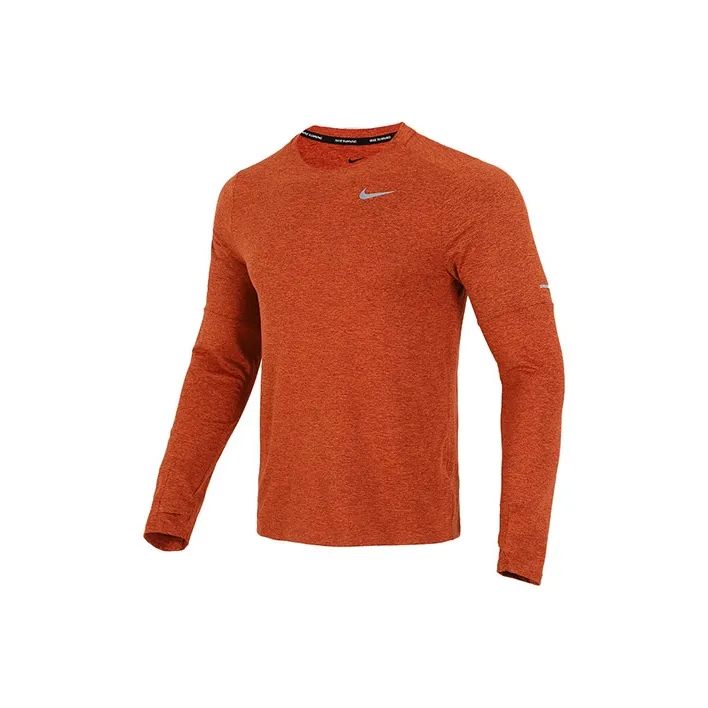 Nike Оранжевый Красный Мужская Футболка