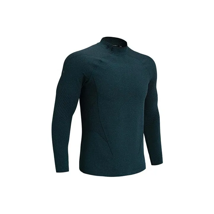 Under Armour Длинный рукав Т-рубашка Мужская Зеленая