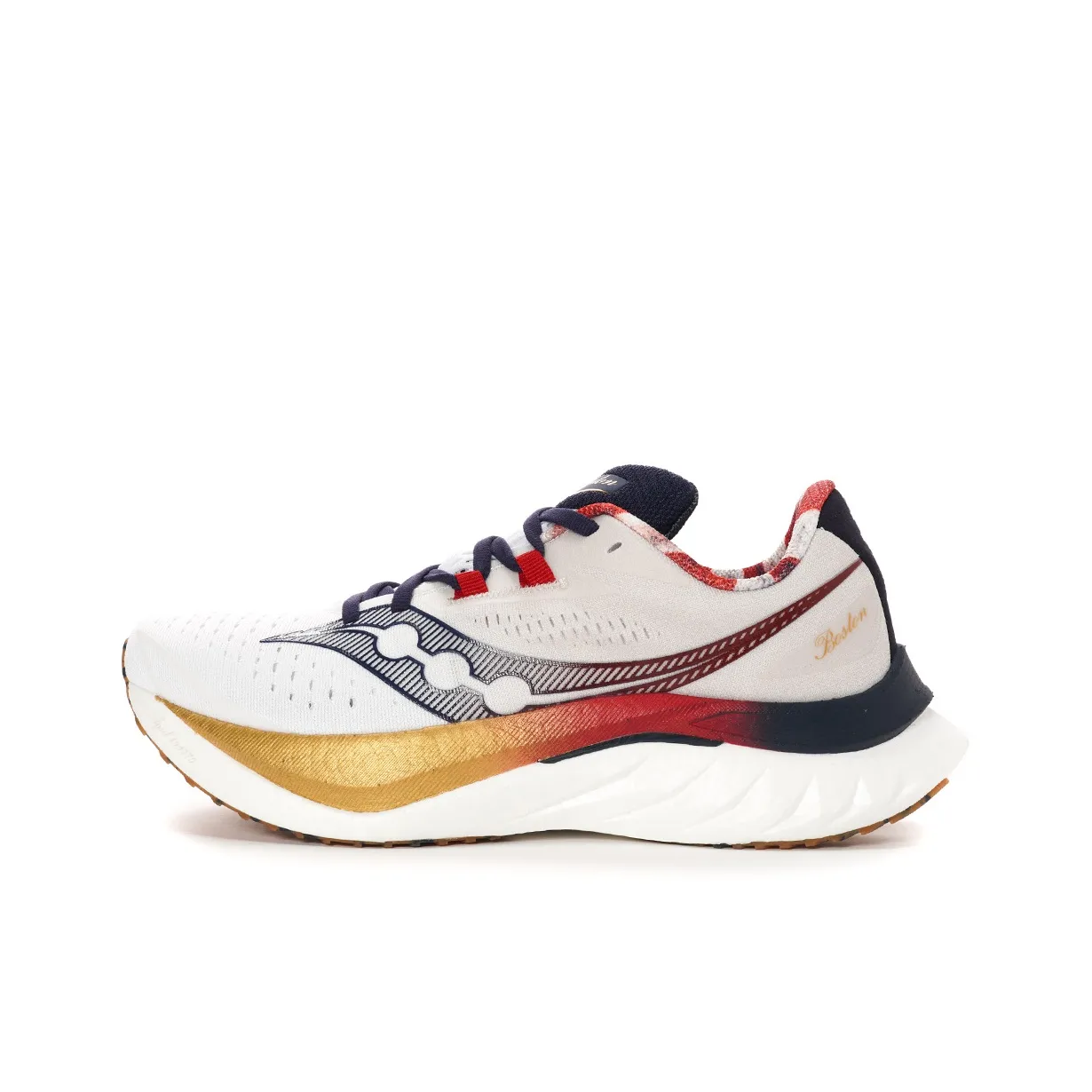 Saucony Endorphin Speed Brown 4 Устойчивые к истиранию Низкие Беговые кроссовки Мужские Белый Синий