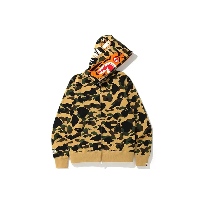 Bape 1st Camo Tiger Full Zip Hoodie