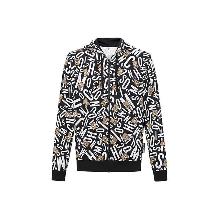 MOSCHINO Teddy Full Print Hoodie