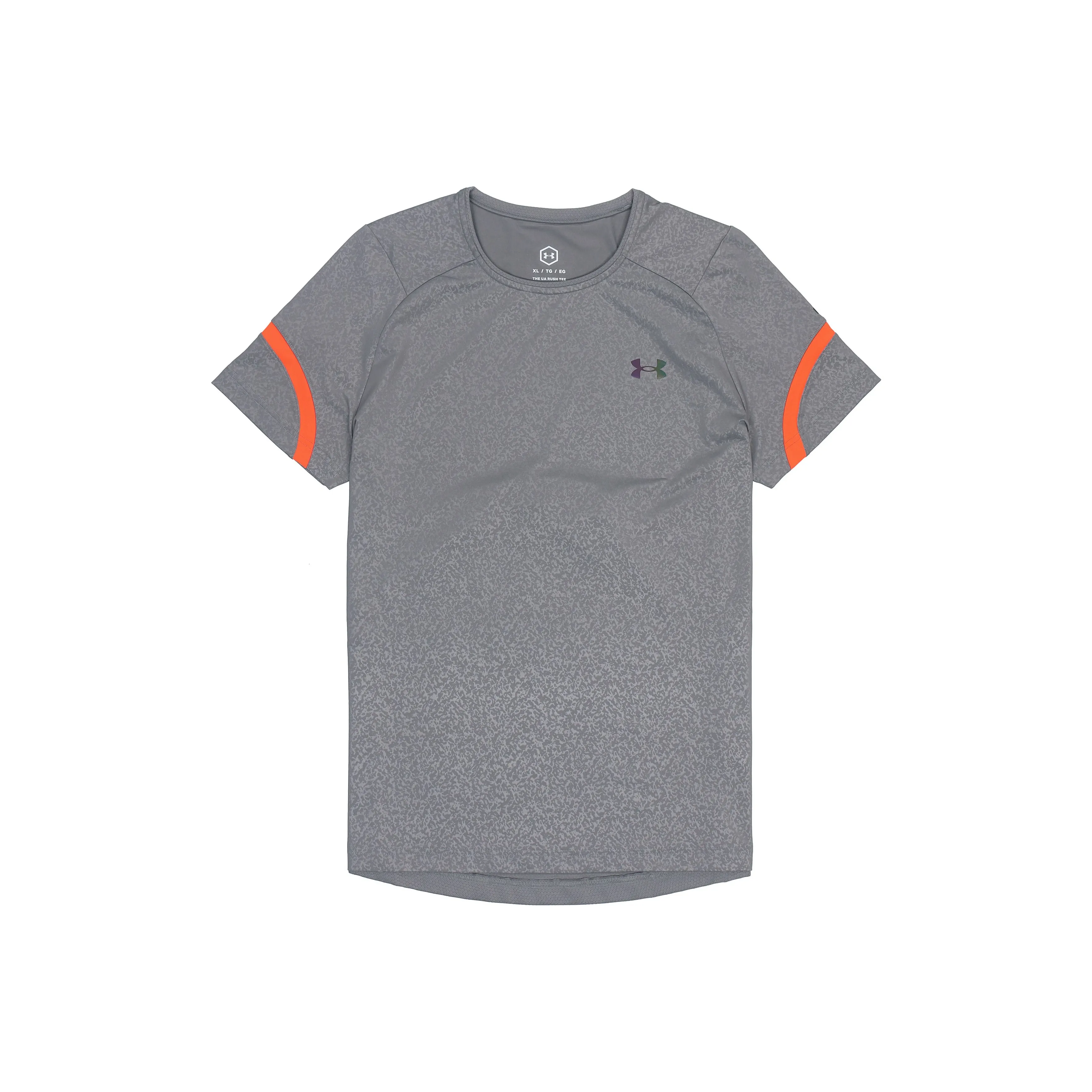 Under Armour RUSH T-Shirt Мужская Темно-Серый Wolf