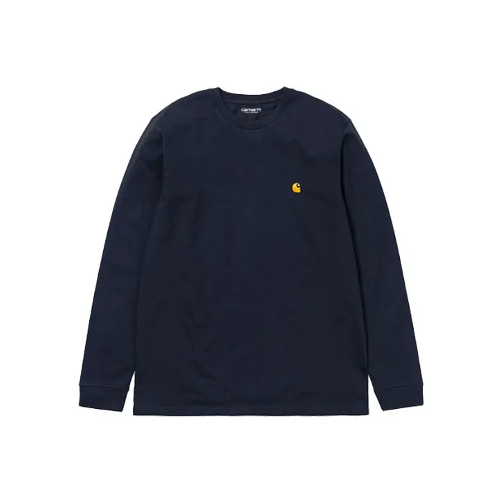 Carhartt WIP FW24 T Shirts Unisex Dark Marine Blue