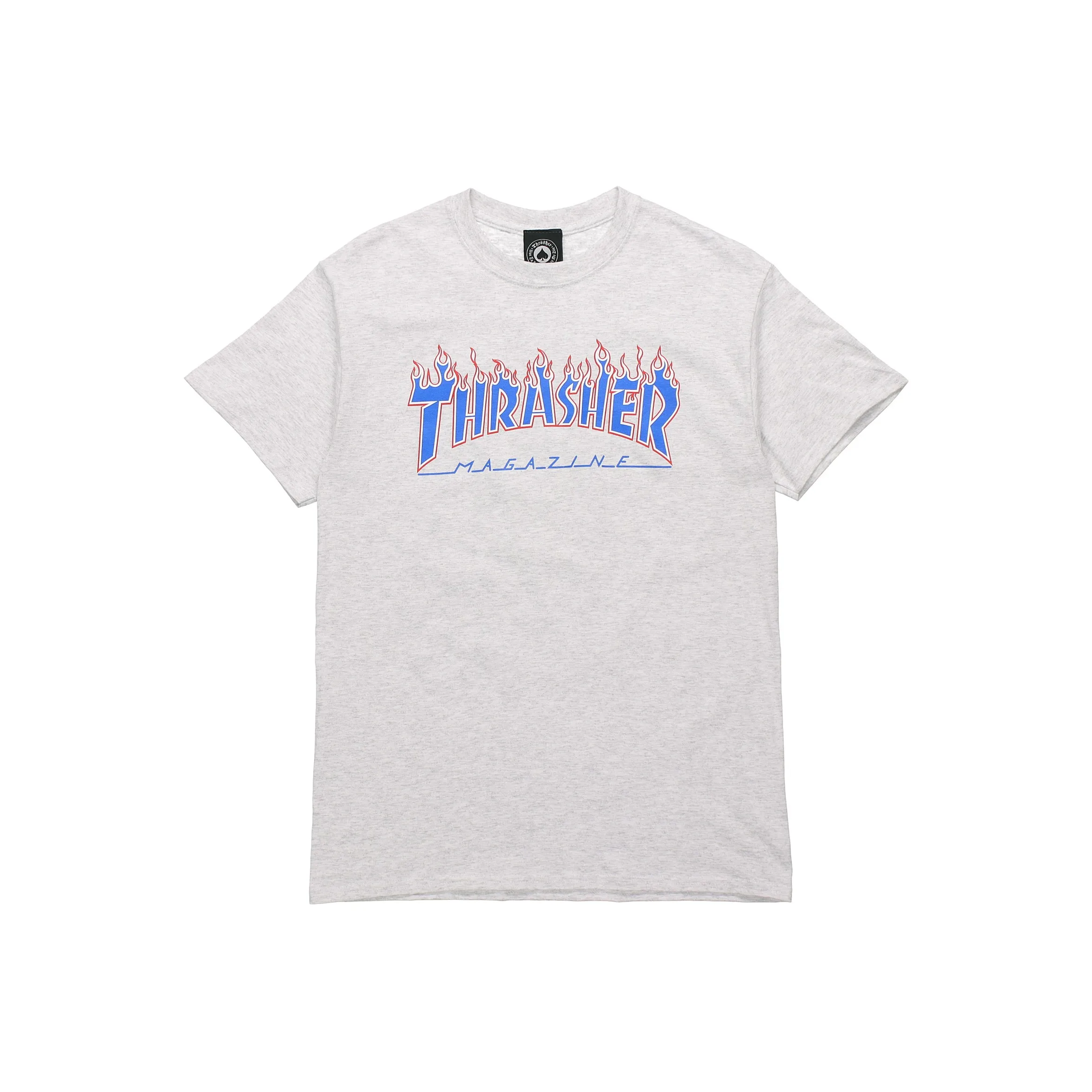 Thrasher T-Shirt US Version Unisex Gray Thrasher T-Shirt US Version Унисекс Серый