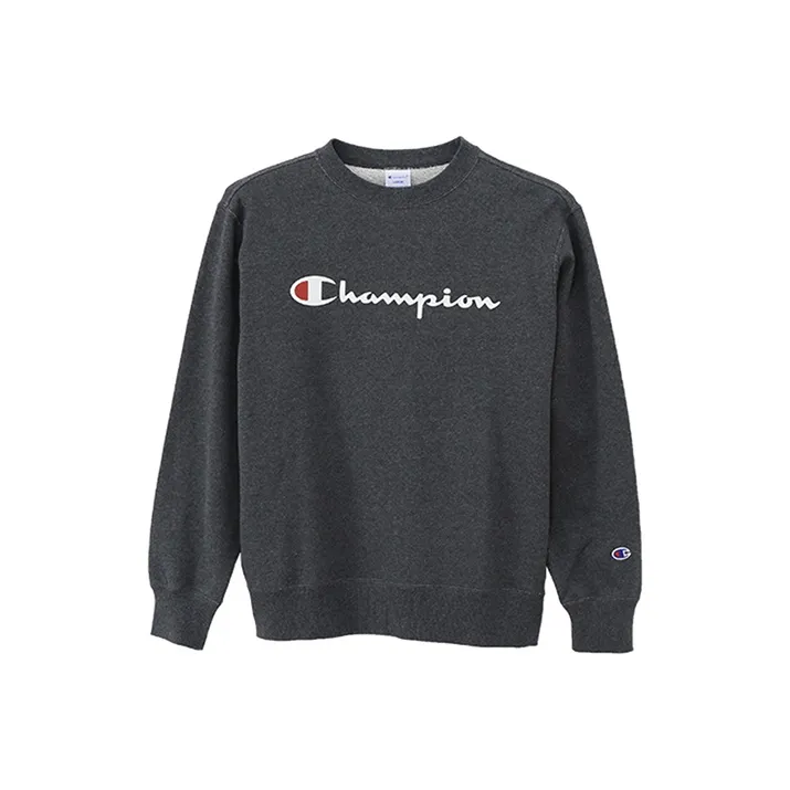 Champion Свитшот Японская версия Унисекс Темно-серый