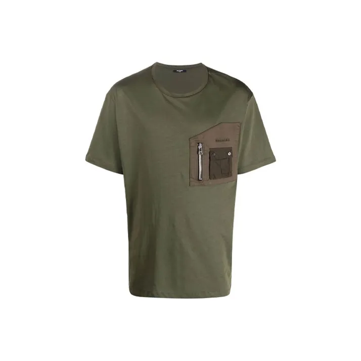 BALMAIN T Shirts Men's Green