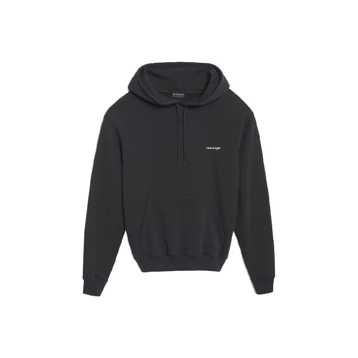 Balenciaga Свитшот Свободного кроя Мужской Черный