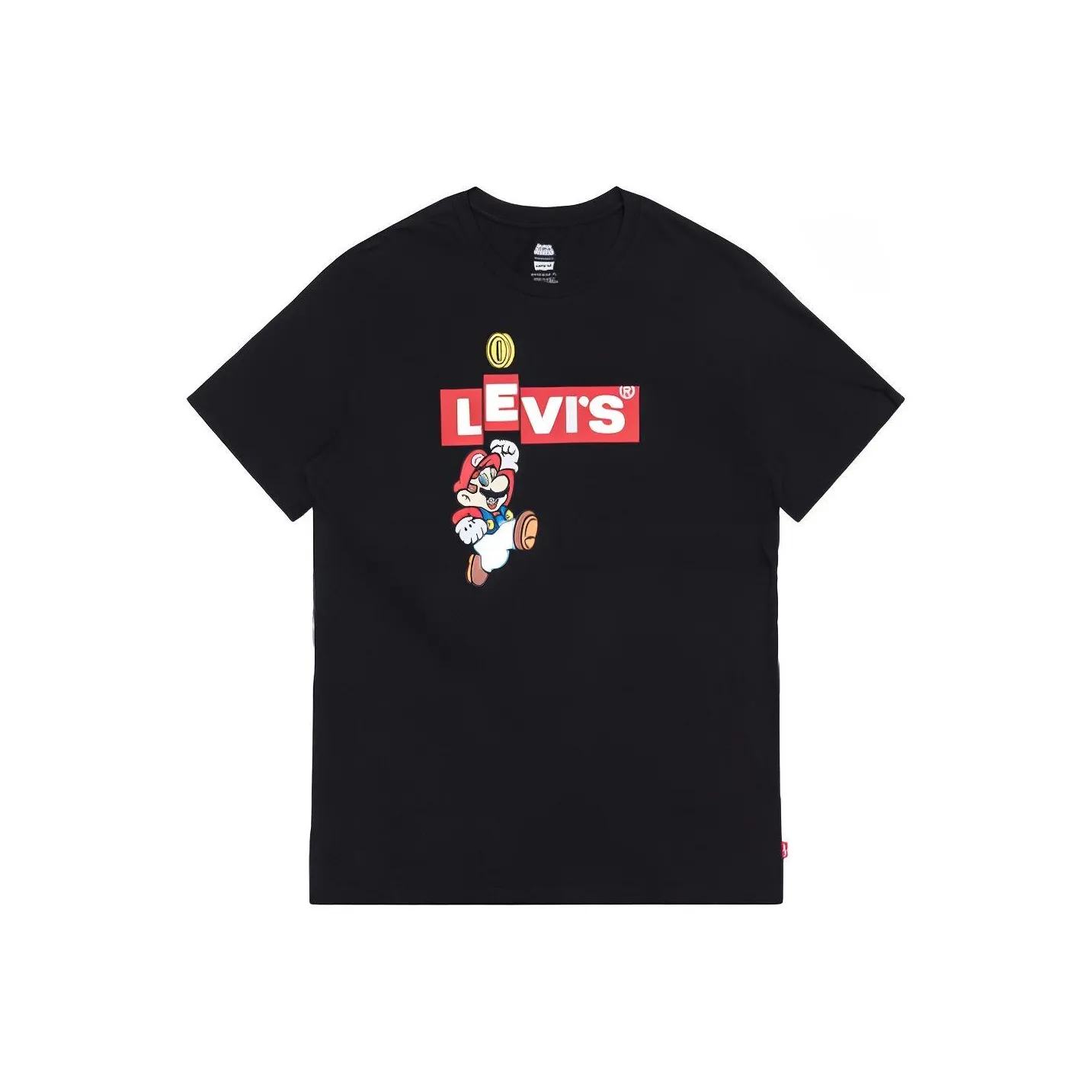 Levis Мужские Черные T-Рубашки