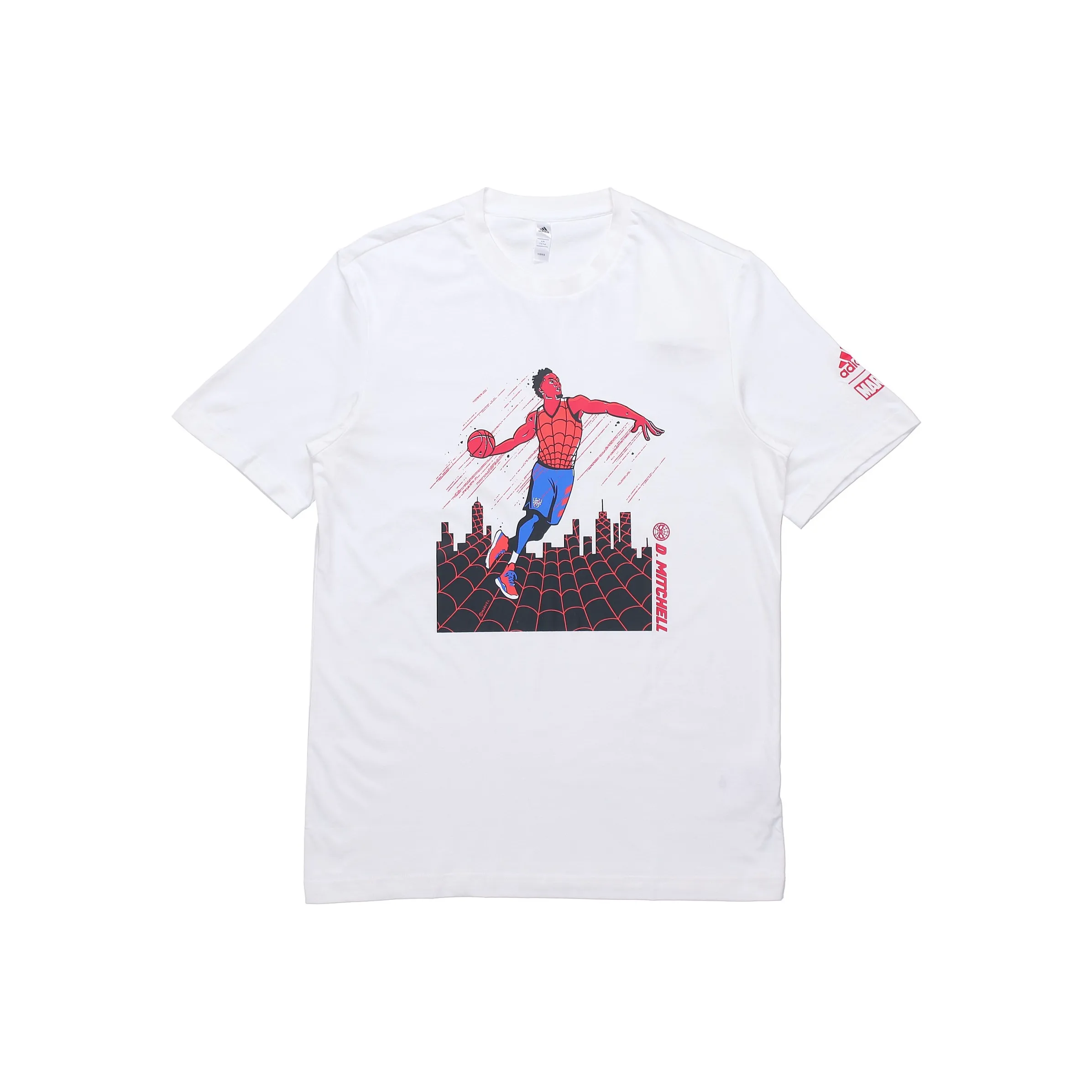 Adidas x Marvel Collaboration T Shirt Men's White