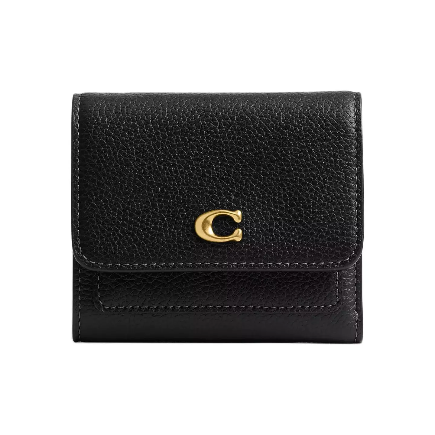 COACH Mira Кожа Кошелек Маленький Женский Черный