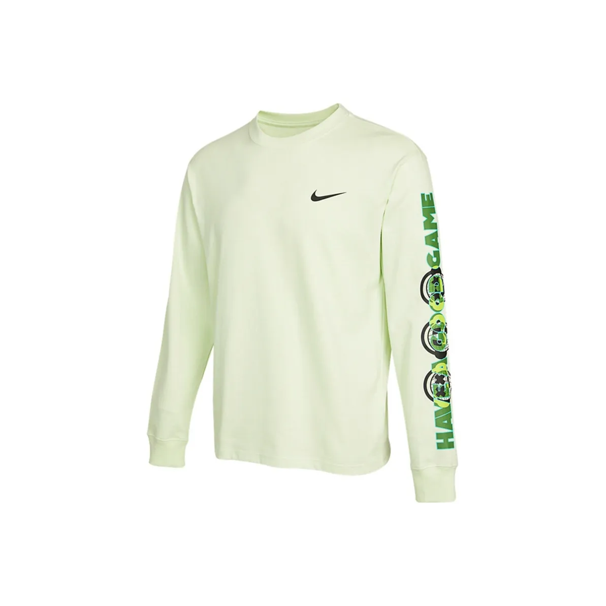 Nike T Shirts Men's Green Yellow