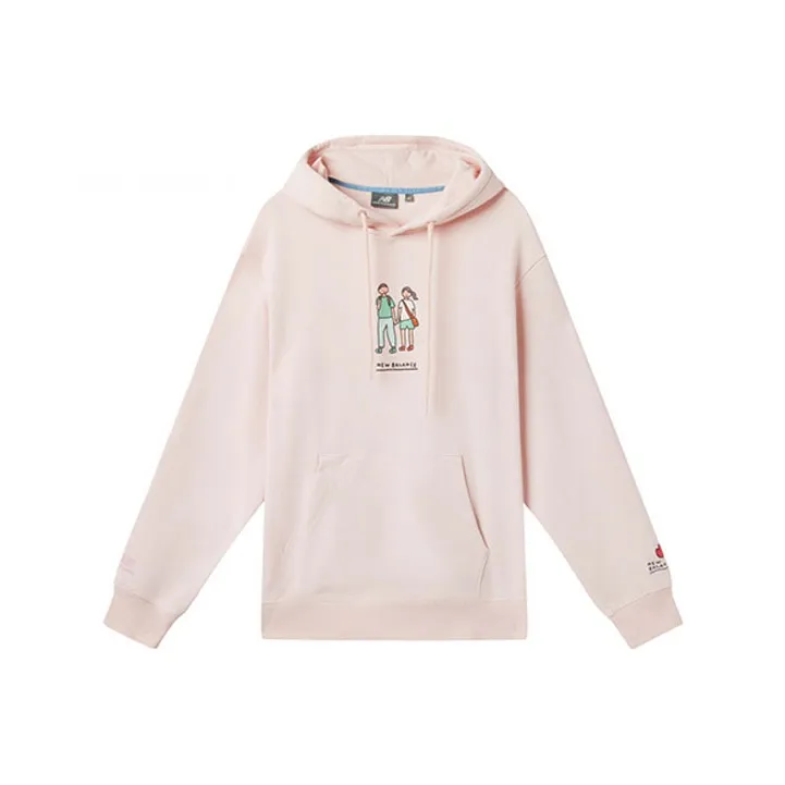 New Balance Co-Brand Толстовка Унисекс Розовая