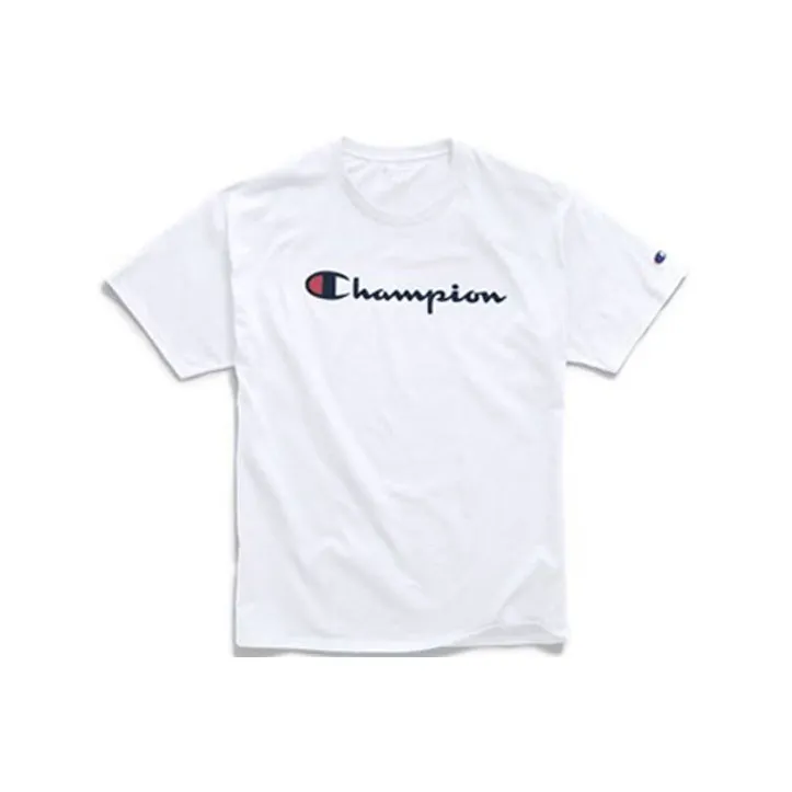 Champion T-Shirt US Version Unisex White