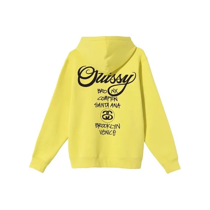 Stussy World Tour Zip Hoodie