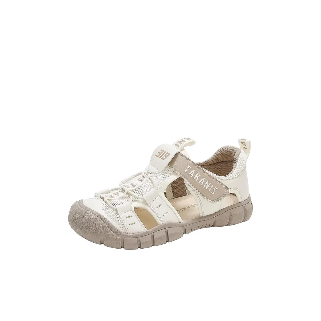 TARANIS Анти-KICK Отскок Дышащий Быстросохнущий Поддержка Низкий Топ Детские Сандалии Абрикос Дети Возрастом 3-7 Лет