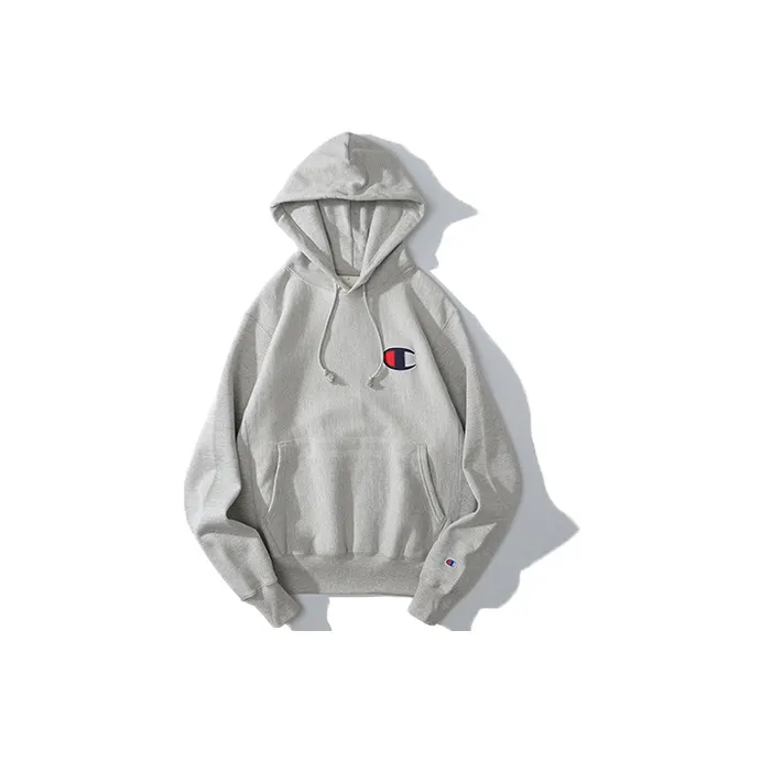 Champion Свитшот Американская версия Унисекс Light Серый