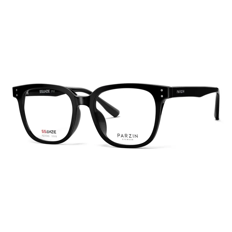 PARZIN TR Памятный пластик Квадратные Оправы для очков Унисекс