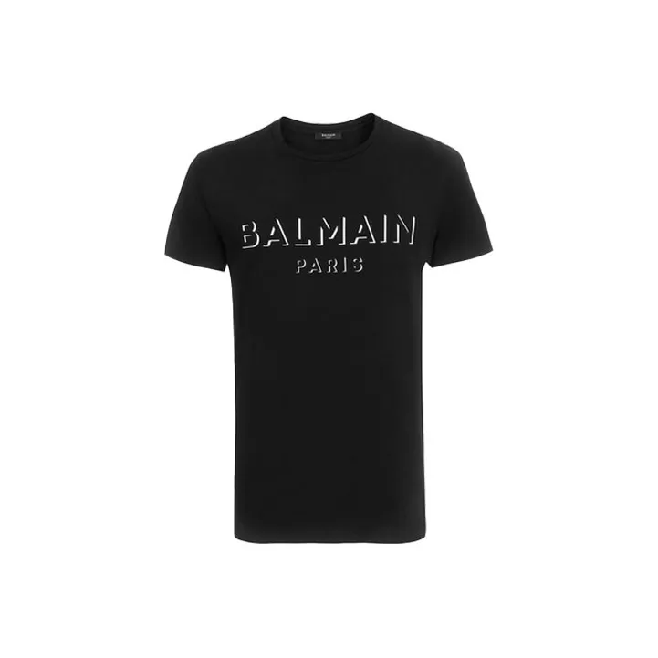 BALMAIN T Shirts Men's Black