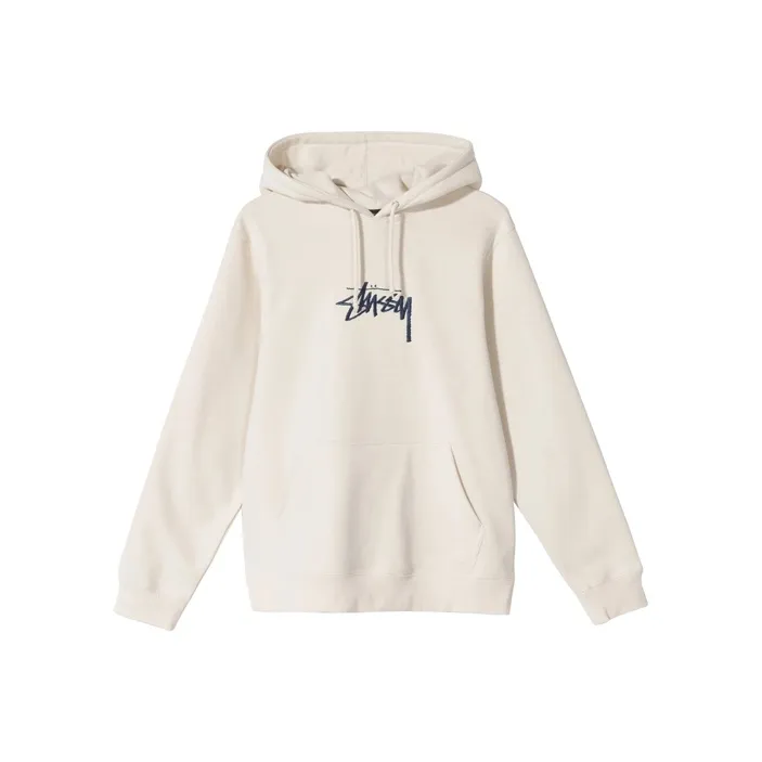 Stussy Stock Logo Appliqué Hoodie