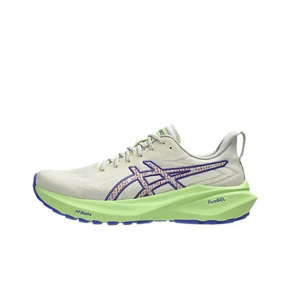 ASICS GT 2000 13 TR Беговые кроссовки Низкий топ Бежевый зеленый Мужской