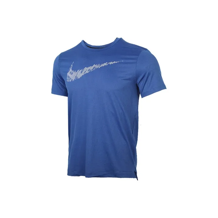 Nike T Shirts Men's Royal Blue