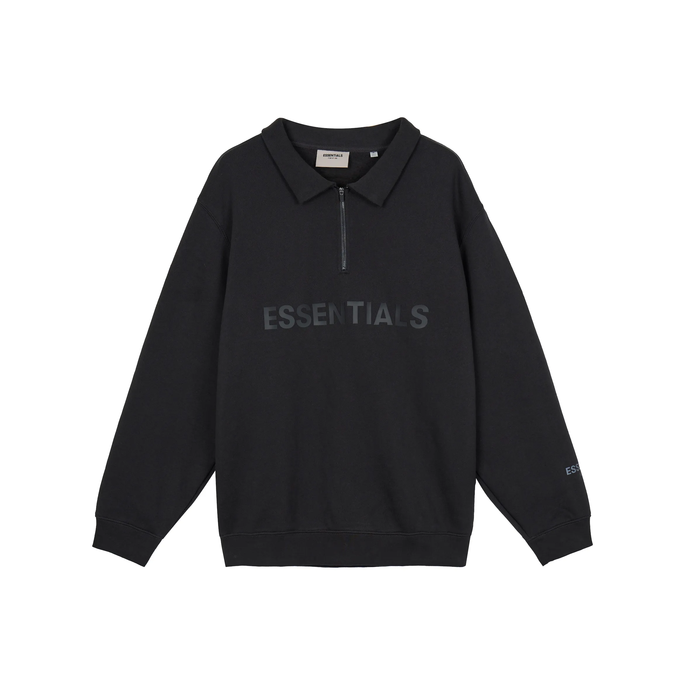 Fear Of God Essentials Half Zip Pullover Sweater