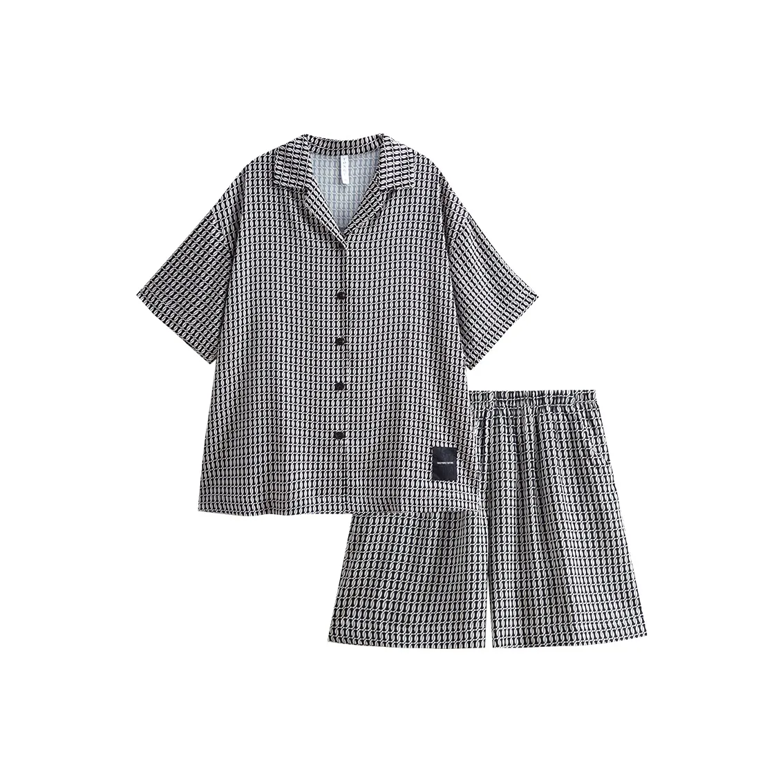 Same Language Пижамный комплект Женские Черный · Белый Прозрачный Сетка