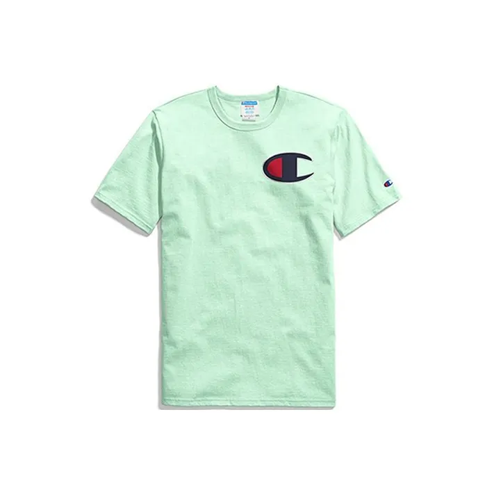 Champion T-Shirt US Version Unisex Mint Green